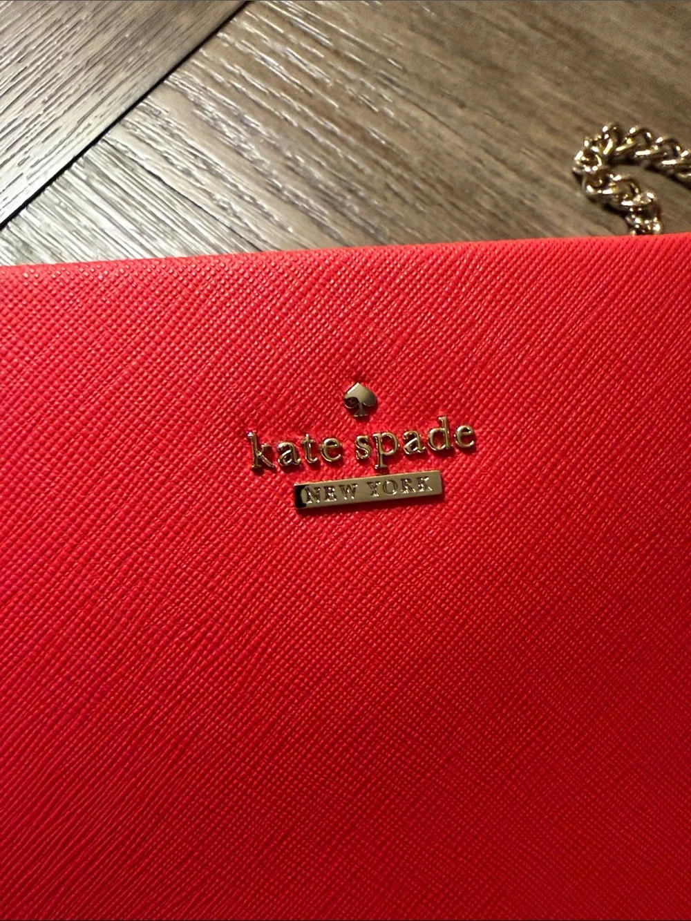 kate spade vibrant red